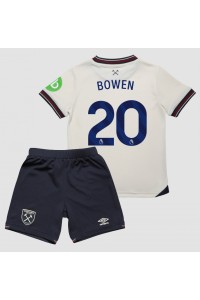 West Ham United Jarrod Bowen #20 Babytruitje Uit tenue Kind 2025-26 Korte Mouw (+ Korte broeken)